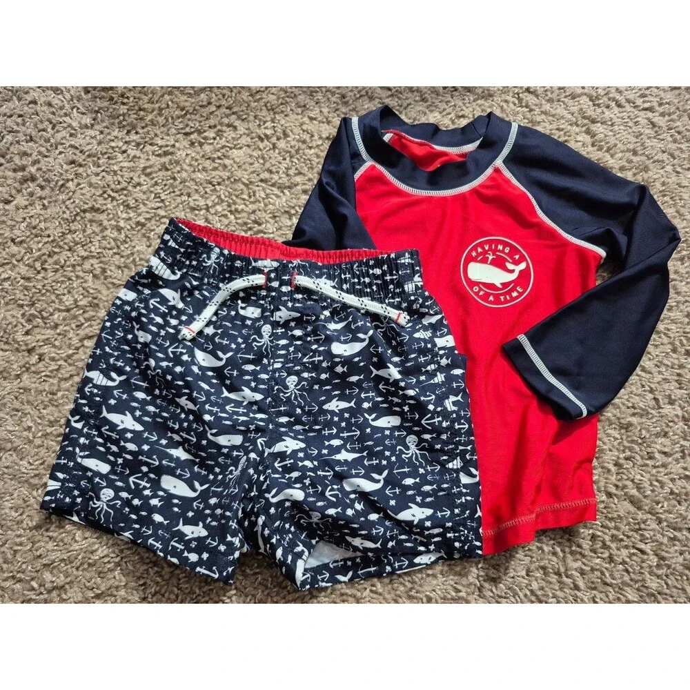 Baby gap swim set size 18-24 months boys
